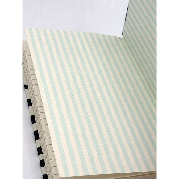 Kate Spade Bridal Notebook Hardcover I Married Adventure Zebra Print Journal New - Picture 5 of 15